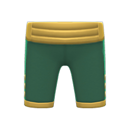 Animal Crossing Items Noble Pants Green