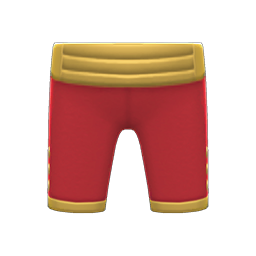 Animal Crossing Items Noble Pants Red