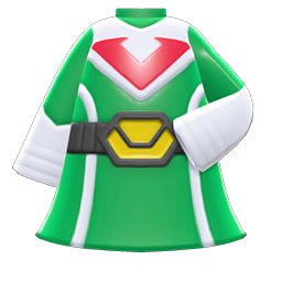 Animal Crossing Items Noble Zap Suit Green