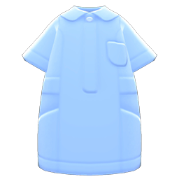 Animal Crossing Items Nurse's Dress Uniform Blue