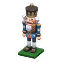 Animal Crossing Items Nutcracker Blue