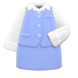 Animal Crossing Items Office Uniform Blue