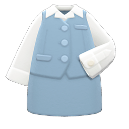 Animal Crossing Items Office Uniform Gray