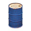 Animal Crossing Items Oil Barrel Blue