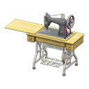 Animal Crossing Items Old Sewing Machine Silver