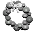 Animal Crossing Items Ornament Wreath Silver