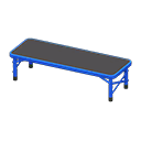 Animal Crossing Items Outdoor Bench Blue / Black