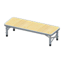 Animal Crossing Items Outdoor Bench White / Light wood