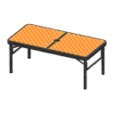 Animal Crossing Items Outdoor Table Black / Orange