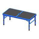 Animal Crossing Items Outdoor Table Blue / Black