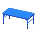 Animal Crossing Items Outdoor Table Blue / Blue