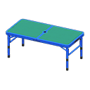 Animal Crossing Items Outdoor Table Blue / Green