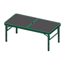 Animal Crossing Items Outdoor Table Green / Black