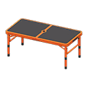 Animal Crossing Items Outdoor Table Red / Black