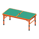 Animal Crossing Items Outdoor Table Red / Green