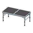 Animal Crossing Items Outdoor Table White / Black