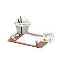 Animal Crossing Items Painting Set White / Blank