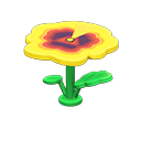Animal Crossing Items Pansy Table Yellow