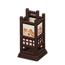Animal Crossing Items Paper Lantern Dark wood / Spring