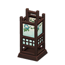 Animal Crossing Items Paper Lantern Dark wood / Summer