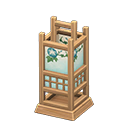 Animal Crossing Items Paper Lantern Natural wood / Summer