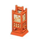 Animal Crossing Items Paper Lantern Orange wood / Fall