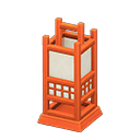Animal Crossing Items Paper Lantern Orange wood / Plain