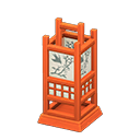 Animal Crossing Items Paper Lantern Orange wood / Winter