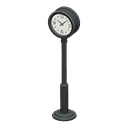 Animal Crossing Items Park Clock Black