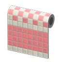 Animal Crossing Items Switch Peach Two-toned Tile Wall