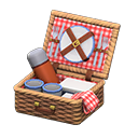 Animal Crossing Items Picnic Basket Red