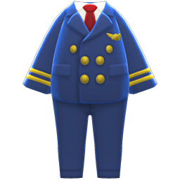Pilot's Uniform Navy blue