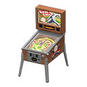 Animal Crossing Items Pinball Machine Brown