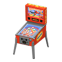 Animal Crossing Items Pinball Machine Red