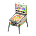 Animal Crossing Items Pinball Machine White