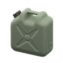 Animal Crossing Items Plastic Canister Gray