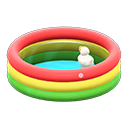 Animal Crossing Items Plastic Pool Colorful