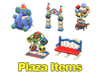 Animal Crossing Items Switch Plaza Items