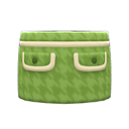 Animal Crossing Items Plover Skirt Green