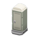 Animal Crossing Items Portable Toilet Gray