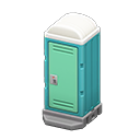 Animal Crossing Items Portable Toilet Mint