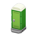 Animal Crossing Items Portable Toilet Yellow-green
