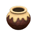 Animal Crossing Items Pot Brown