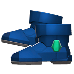 Animal Crossing Items Power Boots Blue