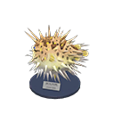 Animal Crossing Items Switch Puffer fish model