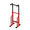 Animal Crossing Items Pull-up-bar Stand Red
