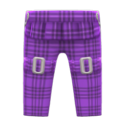 Animal Crossing Items Punk Pants Purple