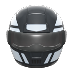 Animal Crossing Items Racing Helmet Black