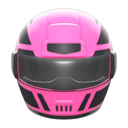 Animal Crossing Items Racing Helmet Pink