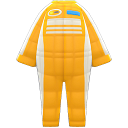 Animal Crossing Items Racing Outfit Yellow